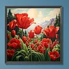 Diamond Painting -DIY Round Drill Poppy