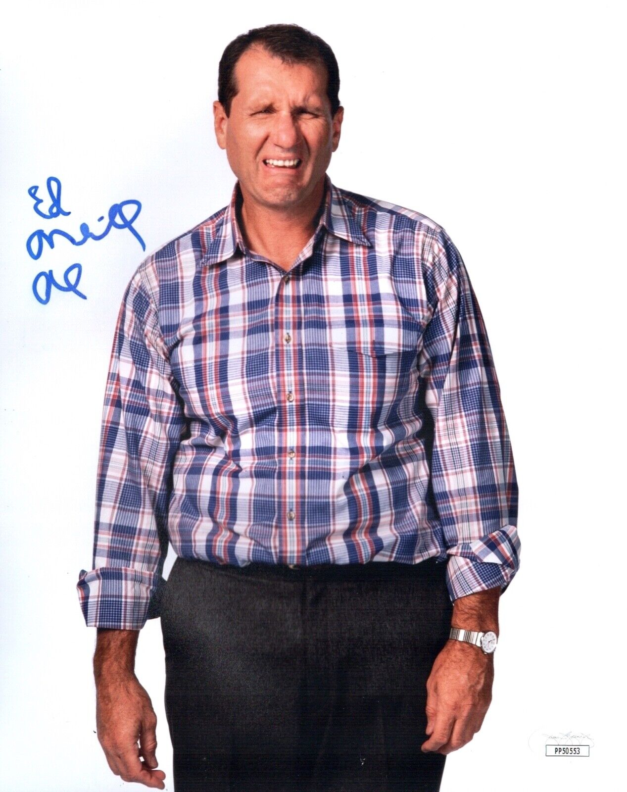 ED O'NEILL Signed 8x10 MARRIED WITH CHILDREN Al Bundy Photo Poster painting Autograph JSA COA