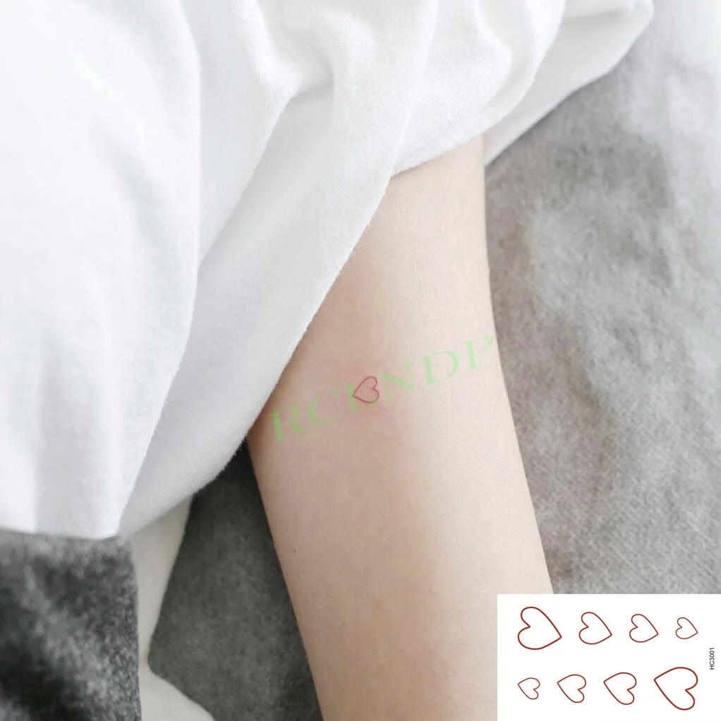 Waterproof Temporary Tattoo Sticker ins Angel wings Cupid bear Cartoons cute Body Art flash tatoo fake tatto Women Men