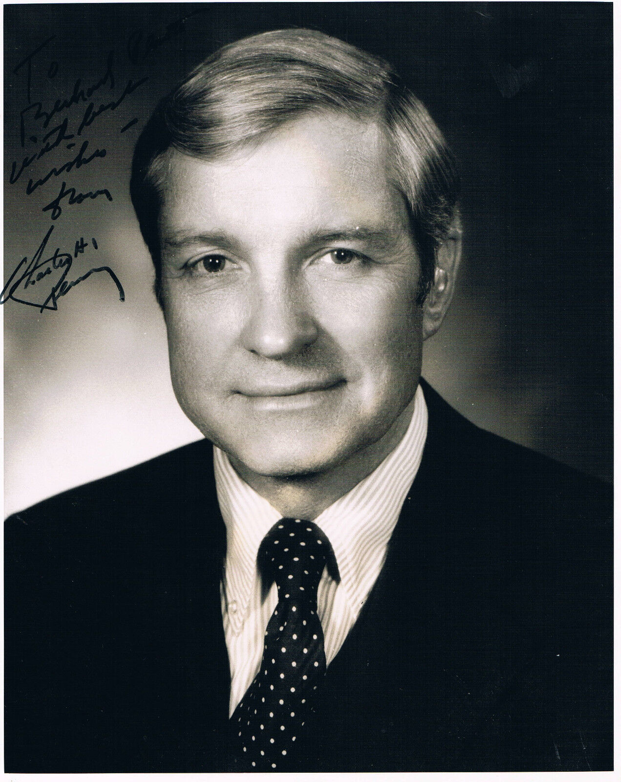 USA Senator Charles H. Percy 1919-2011 autograph signed 8x10