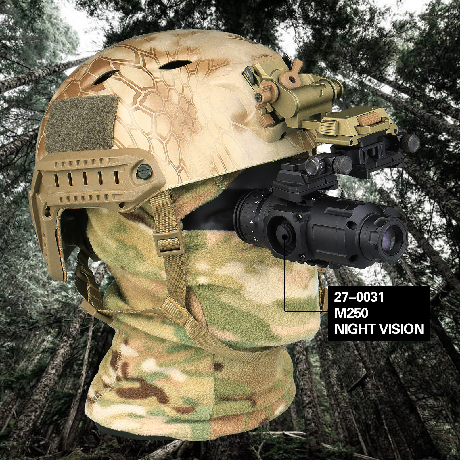 Analysis of the characteristics of various night vision modes of night