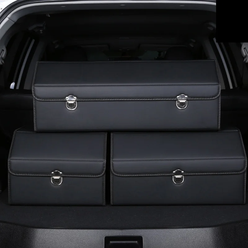 Car Leather Storage Box With Exclusive Logo