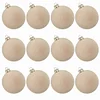 12PCS Christmas's Tree 6CM Velvet Hanging Decor Balls