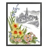 (Counted/Stamped)Four Seasons Spring Jasmine-14CT Cross Stitch 21*27cm/8.27*10.63in