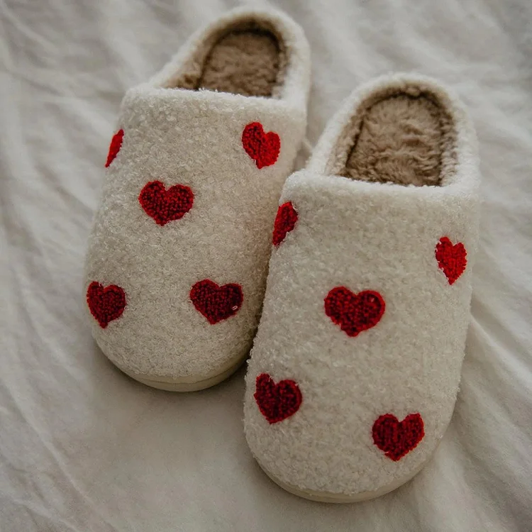 Repeat Red Heart Slippers socialshop