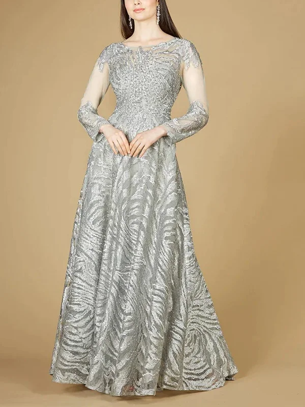 Long Lace Maxi Dress