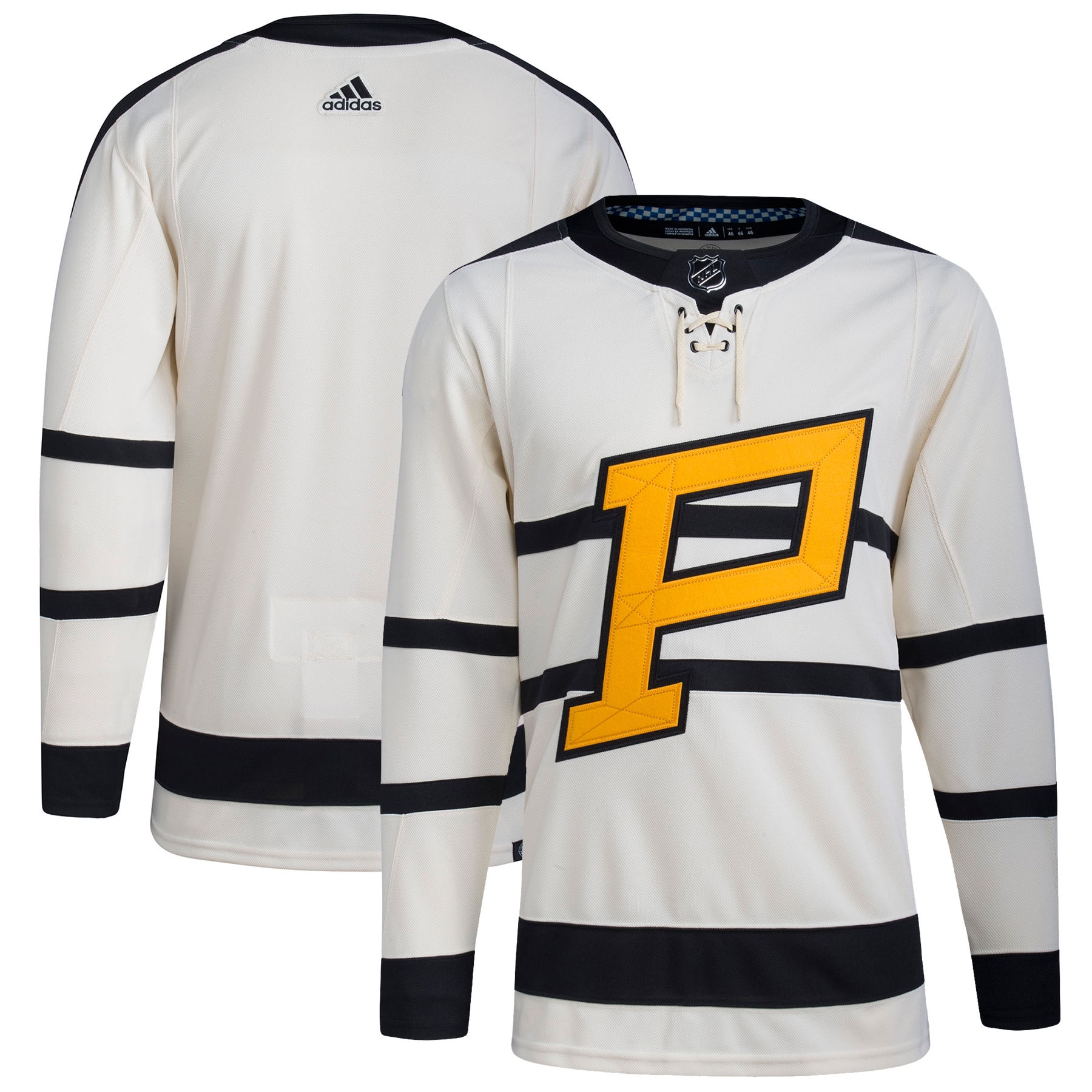 Pittsburgh Penguins  2023 Winter Classic Blank Jersey – Cream mysite