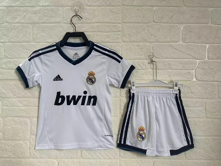 2012/13 Real Madrid Home Retro - Kids Kit