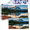 （2-Pack)Beautiful Landscape-Full Round Diamond Painting 70*40CM