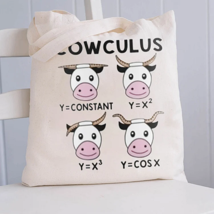 Pupiloves  Cowculus Tote Bag
