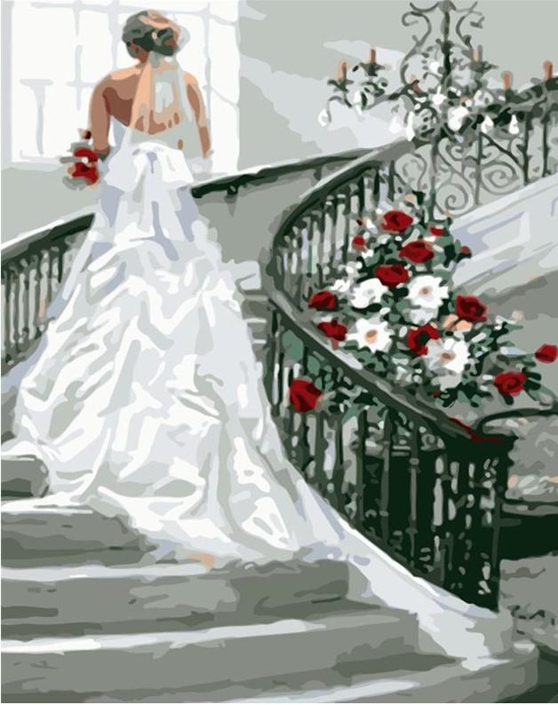 

Bride In Wedding – Romance and Love Paint By Numbers - 40*50CM, 501 Original