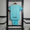 2023/2024 Kids Size  Barcelona Third Away Football Shirt 1:1 Thai Quality