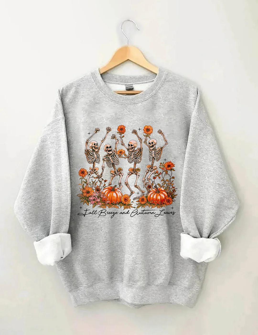 Fall Breeze and Autumn Leaves Sweatshirt