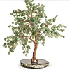 Success Wealth Feng Shui Antique Jade Stone Tree For Gift