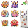 【Clearance Sale】6Pcs Acrylic Flower Elf Diamond Art Refrigerator Magnets Sticker for Beginners