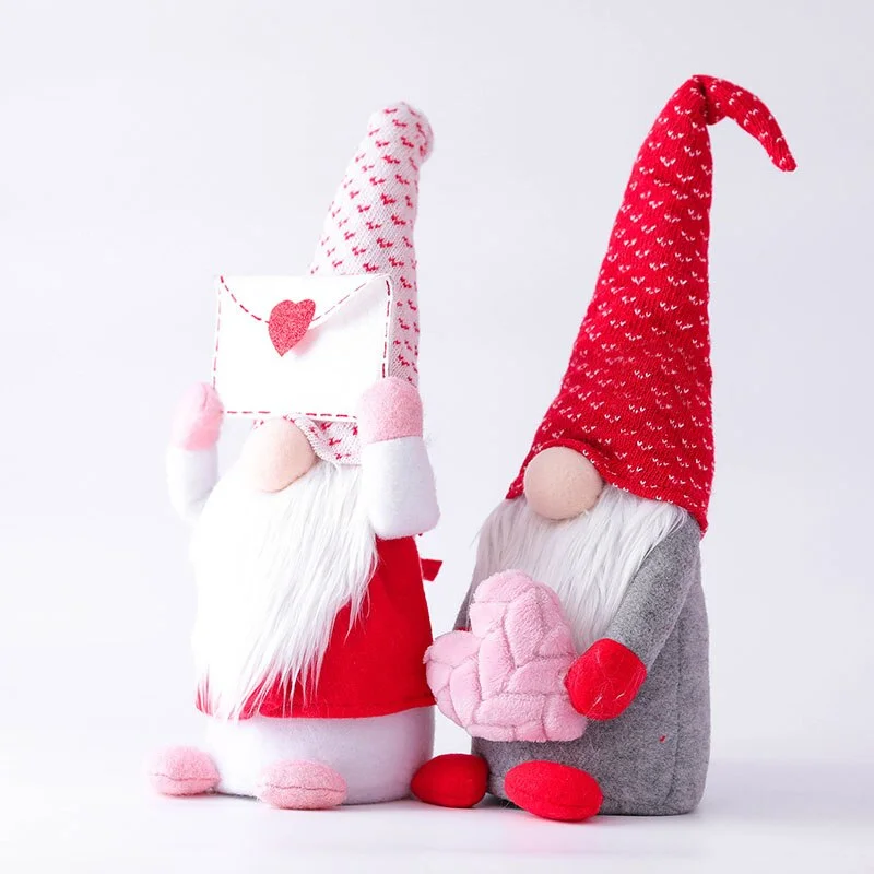 Valentine's Day Gift Faceless Doll Nordic Gnome Old Man Ornament Valentines Day Wedding Party Decoration for Home Kids Toys