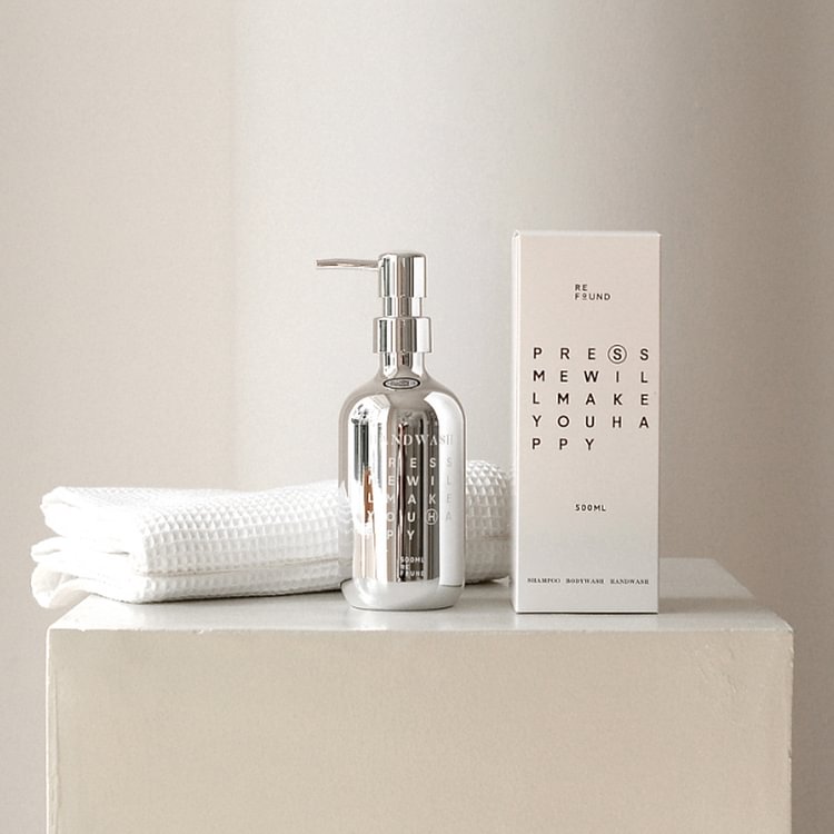 16.9 oz Shampoo and Conditioner Pump Bottle Set - Refillable Soap Dispenser