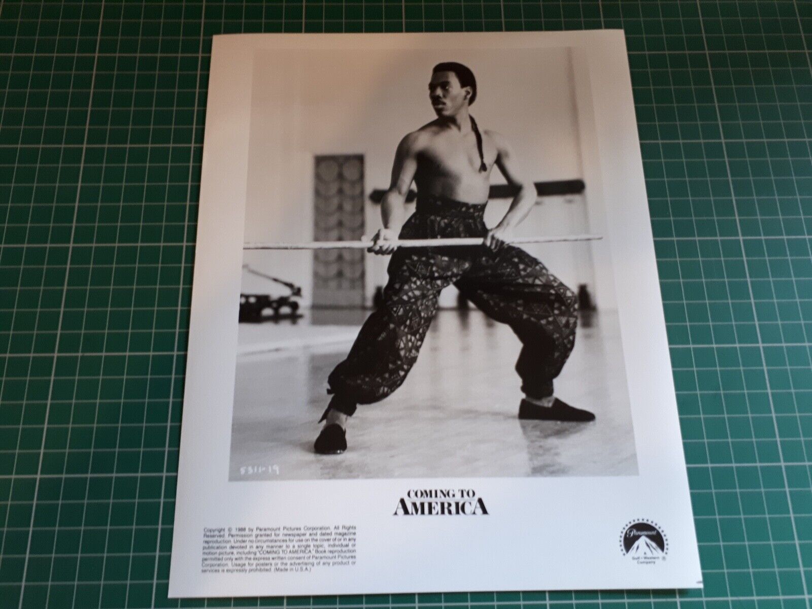 Coming to America original press Photo Poster paintinggraph Eddie Murphy James Earl Jones 1N