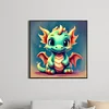 >SALE<5D DIY Full Round Drill Diamond Painting Dragon Kit Home Decoration 30x30cm