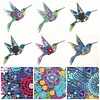 5D DIY Crystal Rhinestone Diamond Painting -  Hummingbird