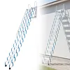 [US Local Warehouse] Ceiling Mount Attic Ladder Hidden Retractable Loft Ladder W/Pull Rod (Blue)