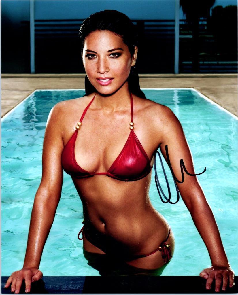 Olivia Munn Autographed 8x10 Photo Poster painting signed Picture + COA