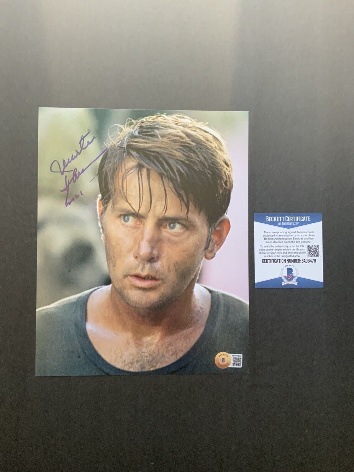 Martin Sheen Hot! Signed autographed Apocalypse Now 8x10 Photo Poster painting Beckett BAS Coa