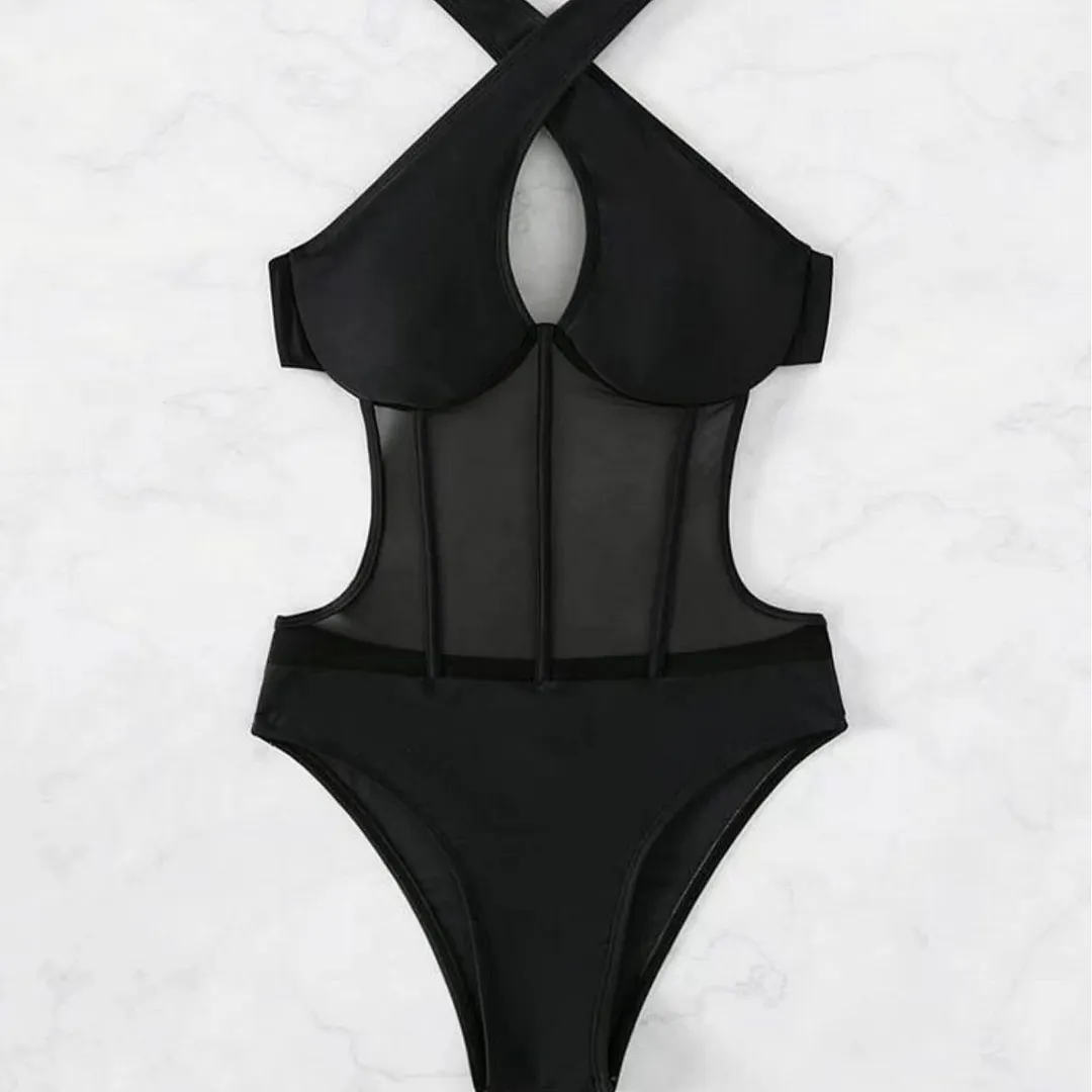 Churchf 2023 New Sexy Bar Conjoined Swimsuit Bikini