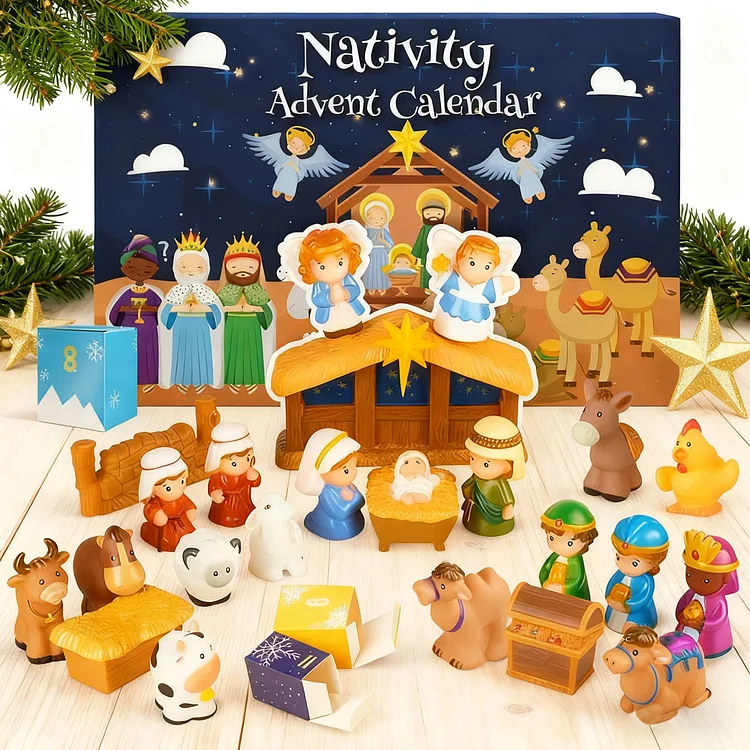 2025 Nativity Advent Calendar (25pcs)