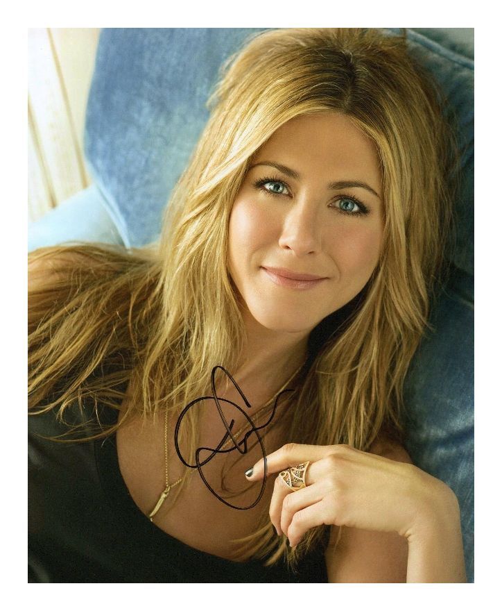 JENNIFER ANISTON AUTOGRAPHED SIGNED A4 PP POSTER Photo Poster painting PRINT 21