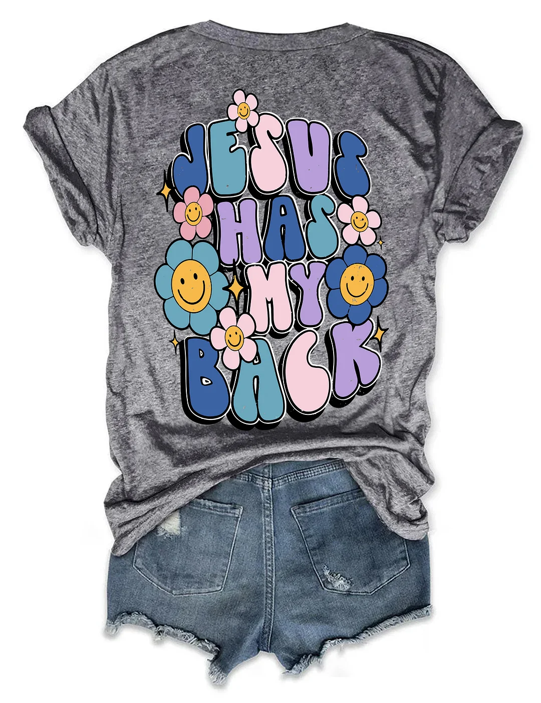 Jesus Has My Back T-shirt