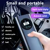 Portable Air Compressor Rechargeable LCD Display Electric Tire Pump 1500mAh