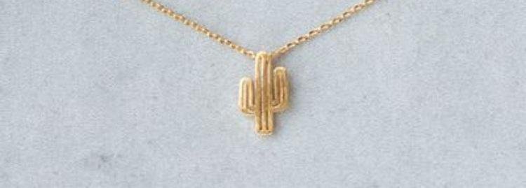 Cactus Necklace Clavicle Chain