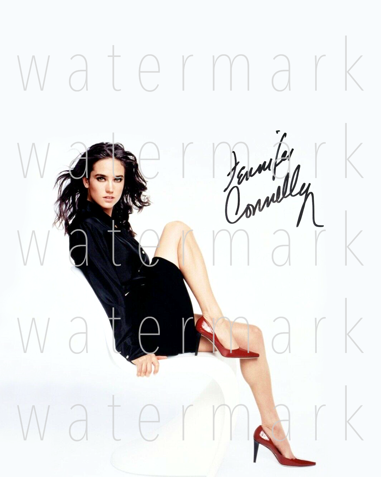 Jennifer Connelly sexy signed 8X10 inch print poster Photo Poster painting wall art autograph RP