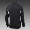 Joyfball 2025/2026 Real Madrid Half-Pull Training Suit Dark grey Football Shirt 1:1 Thai Quality
