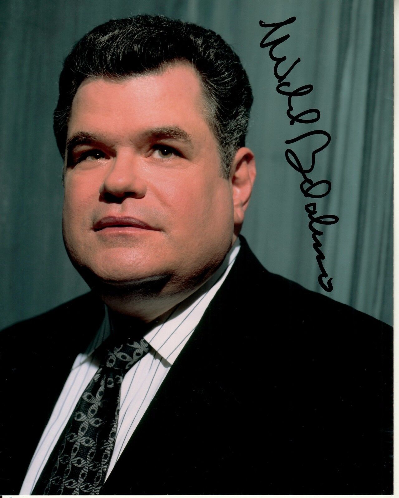 MICHAEL BADALUCCO hand-signed THE PRACTICE 8x10 w/ uacc rd coa FANTASTIC CLOSEUP