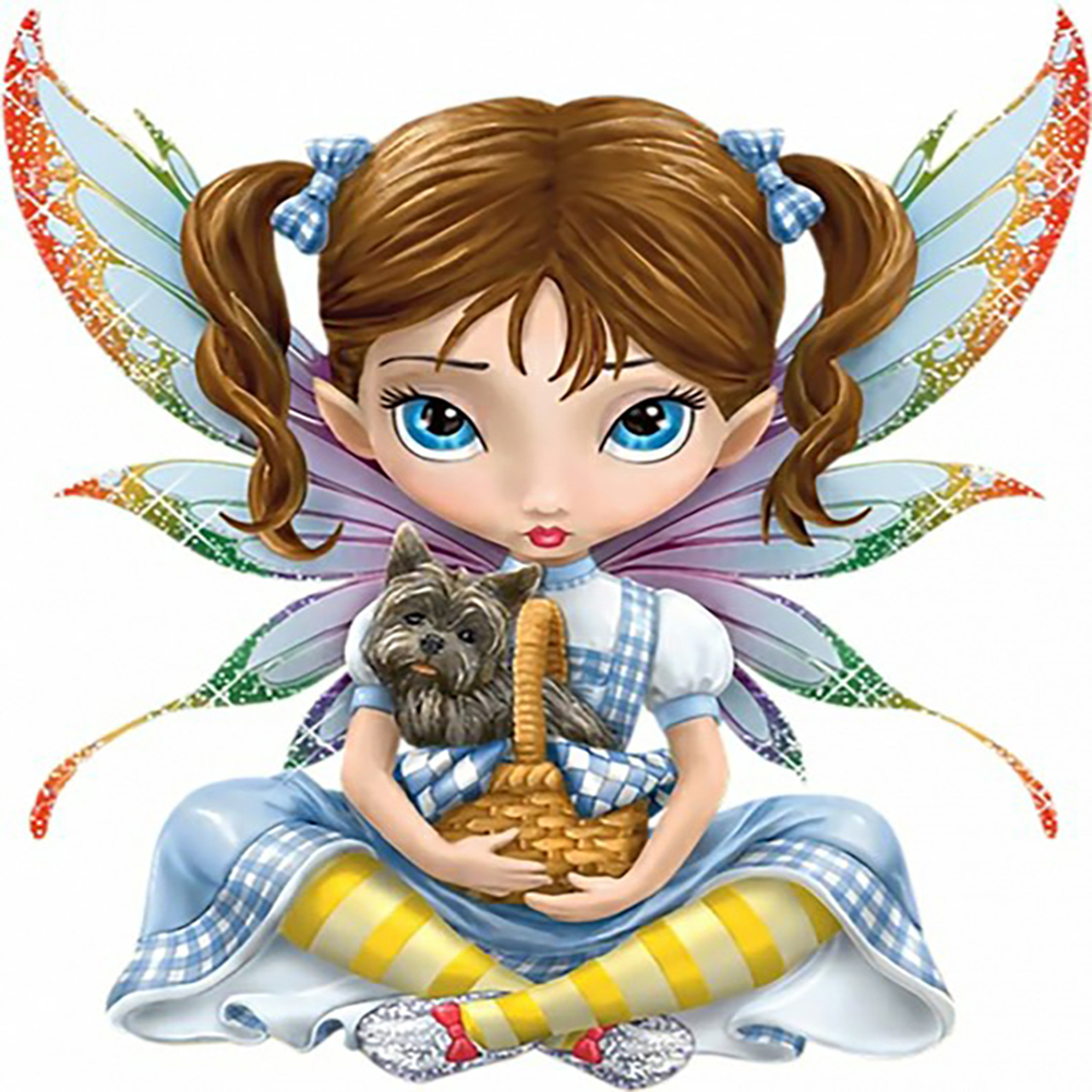 

Big Eye Doll-Round Drill Diamond Painting-40*40CM, 501 Original
