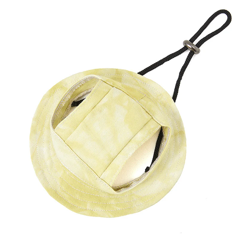 Open-ear sun hat for pets