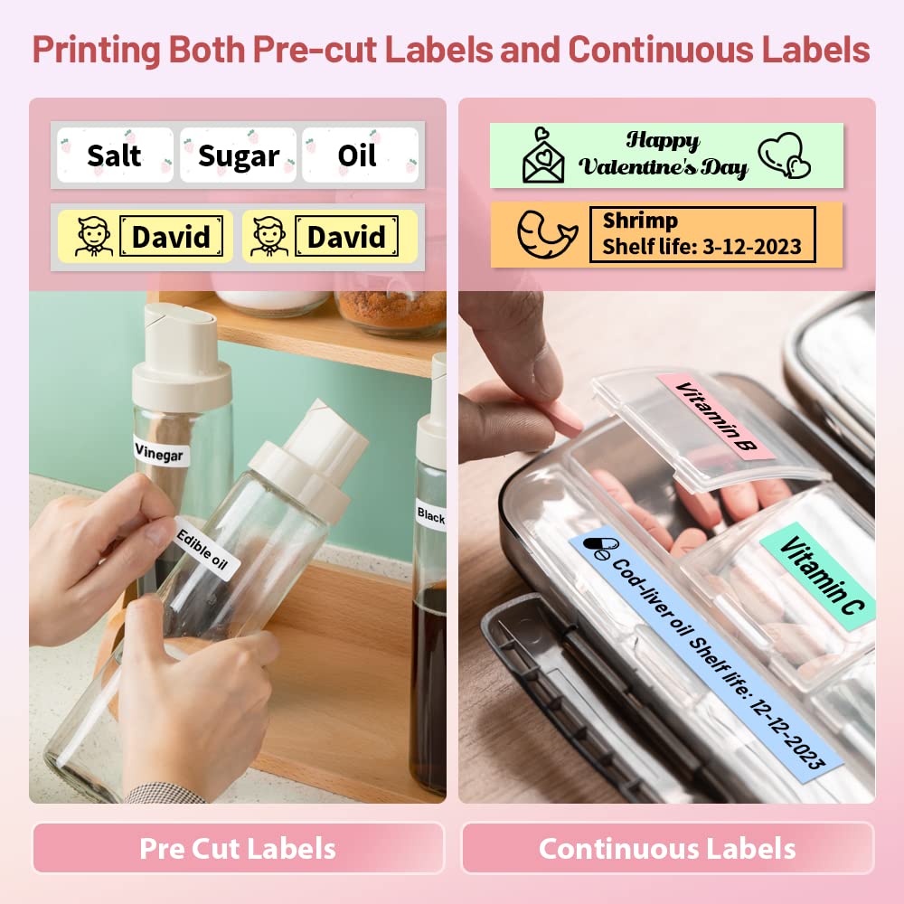 Saker Portable Label Maker Machine