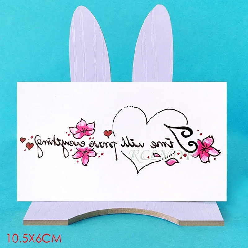 Waterproof Temporary Tattoo Sticker sexy love tattoo necklace tatto stickers flash tatoo fake tattoos for girl women