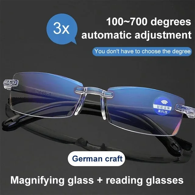 💎 60% RABATT! 💎 Autozoom-Lesebrille &ndash; Automatische Fokussierung, Ultraleicht & Kristallklare Sicht f&uuml;r Nah und Fern 👓✨