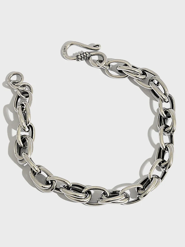 Women Vintage Jewelry Chain Sliver Bracelet