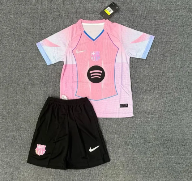 25/26 Barcelona special edition children's clothing