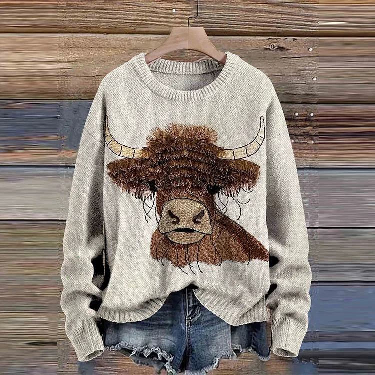 Cow Sweater Stock Illustrations – 424 Cow Sweater Stock