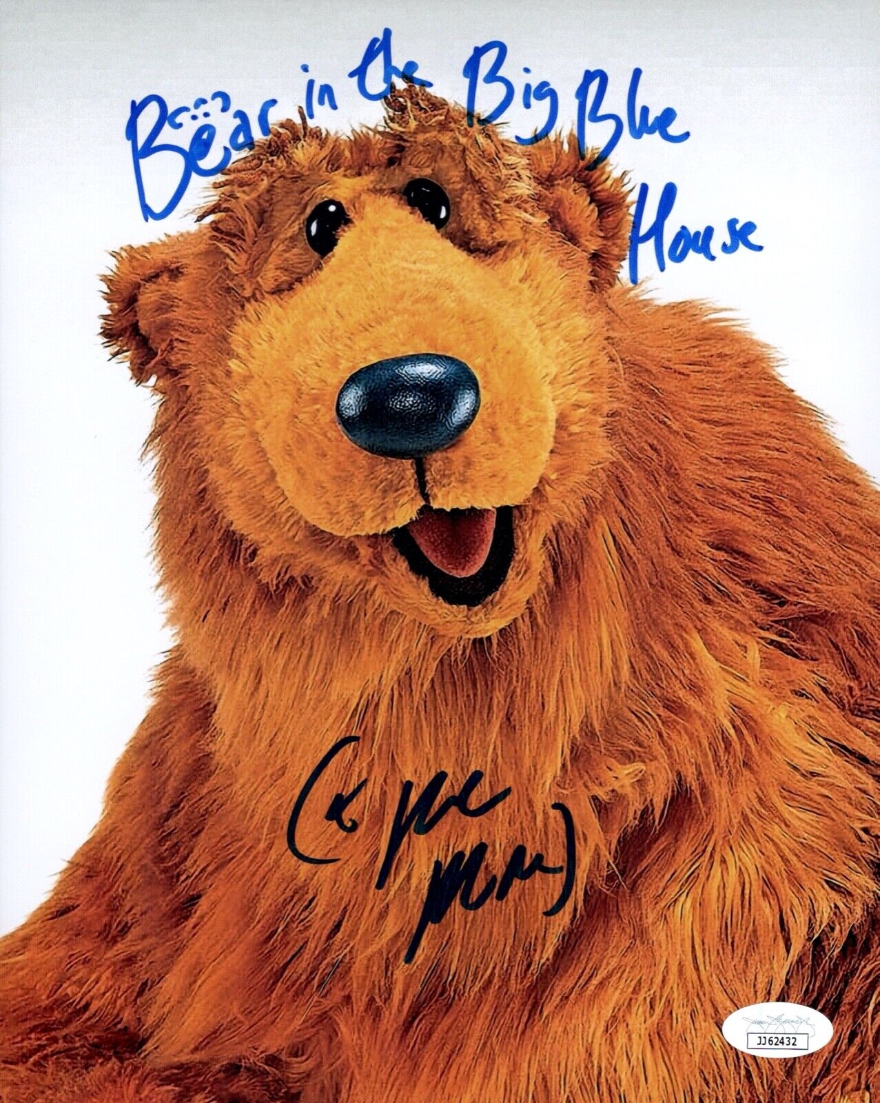 NOEL MACNEAL Signed BEAR IN THE BIG BLUE HOUSE 8x10 Photo Poster painting Autograph JSA COA Cert