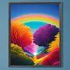 uk.everydayedeals (Limited Stock)Diamond Painting - Round AB Drills - Rainbow(45*55cm)