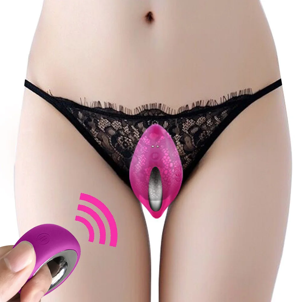 Female Invisible Wearing Fun Jumping Egg Electric Massager