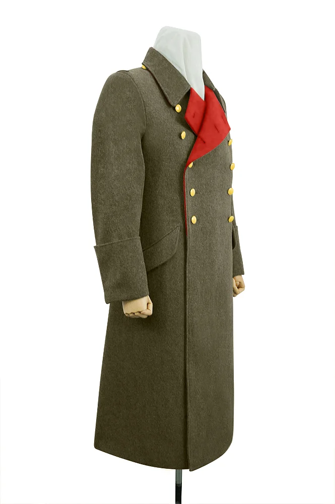   Wehrmacht German Afrikakorps DAK General Rommel Wool Greatcoat German-Uniform