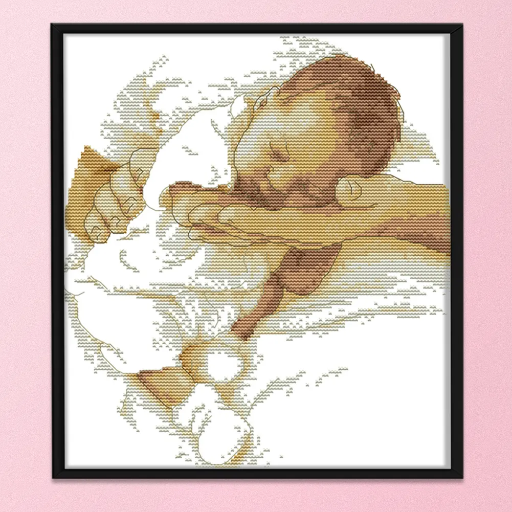 14ct Stamped Cross Stitch - Kid(29*32cm)