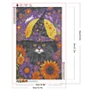 (40*60cm)Halloween Cat - Full Round Drill Diamond Painting